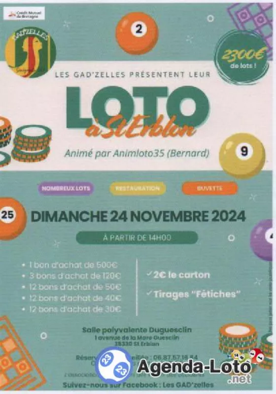 Loto Animé par Animloto35 Bernard