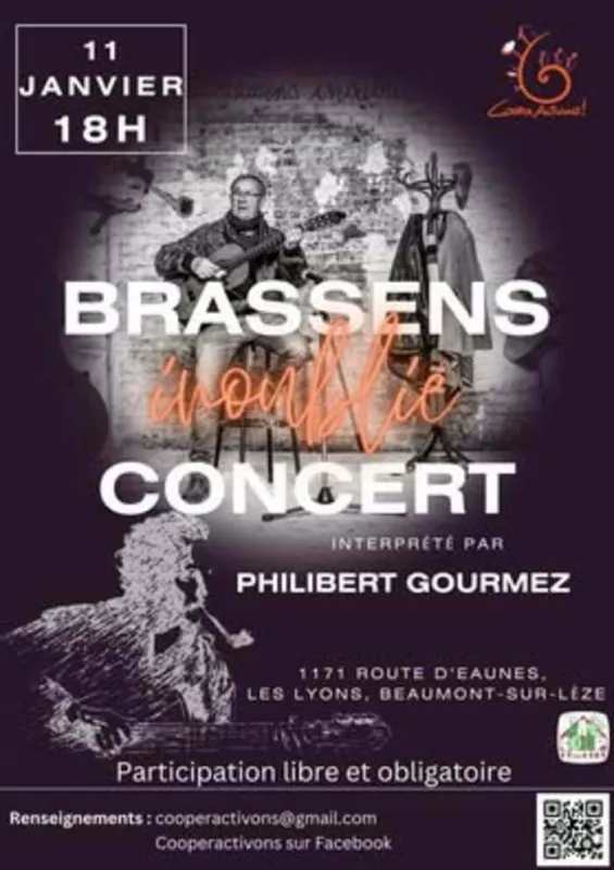 Concert-Brassens Inoublié