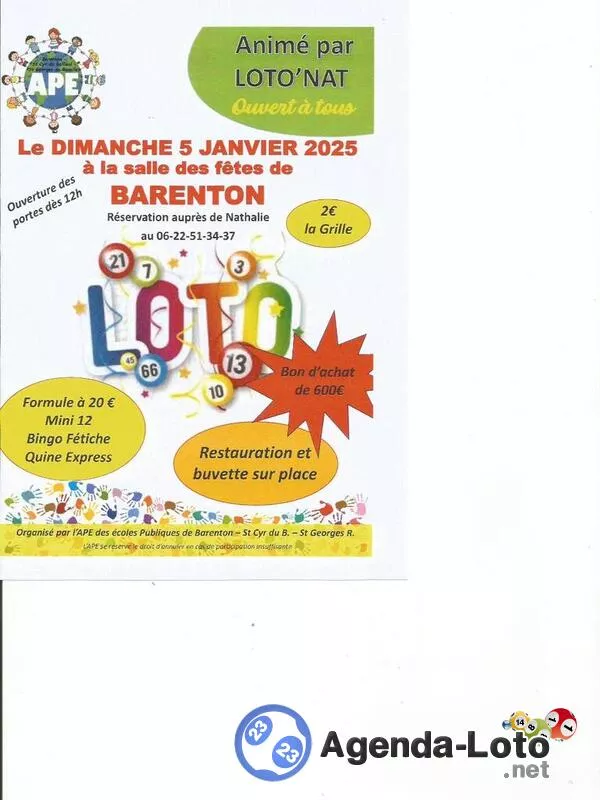 Loto Ape Barenton-St Georges de Rouelley