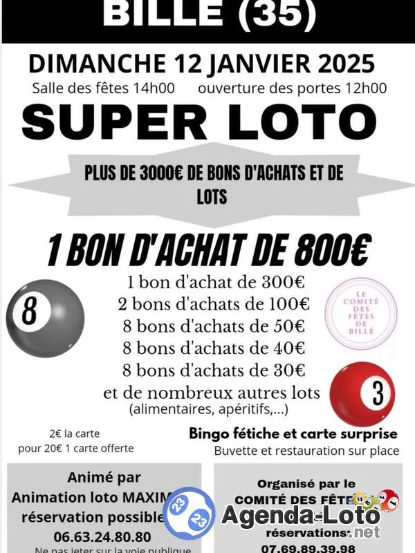 Super Loto du Comité des Fêtes