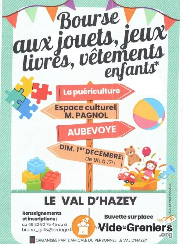 Bourse Aux Jouets et à la Puériculture