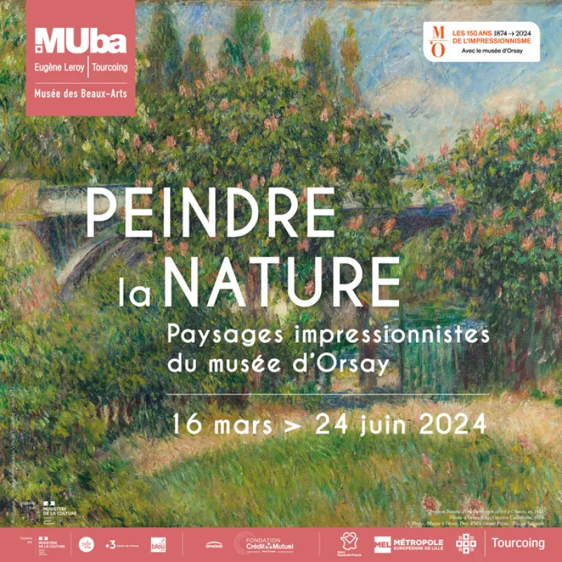 Exposition «Peindre la Nature. Paysages Impressionnistes du Musée d'Orsay»