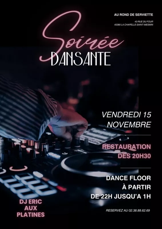 Soirée Dansante au Rond de Serviette