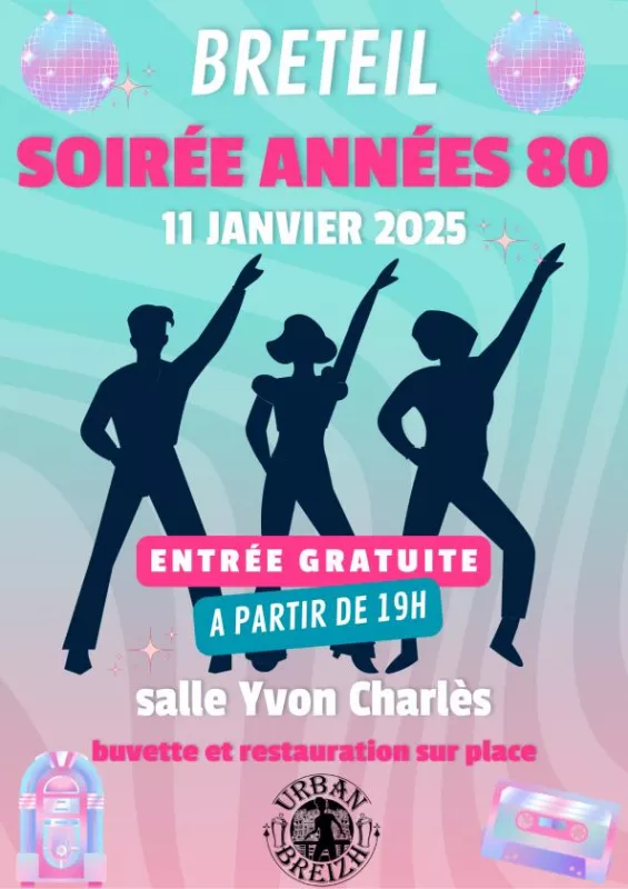 Soirée Années 80