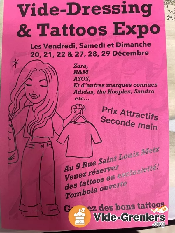 Vide-Dressing et Tattoo Expo