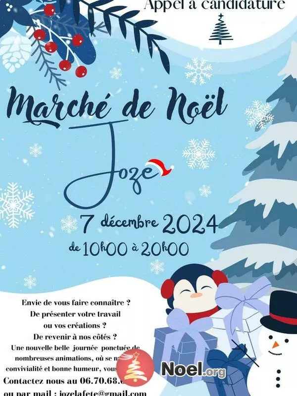 Marché de Noël de Joze la Fête