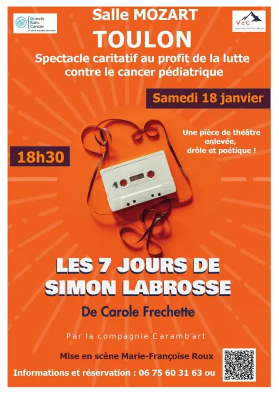 Les 7 Jours de Simon Labrosse de Carole Fréchette