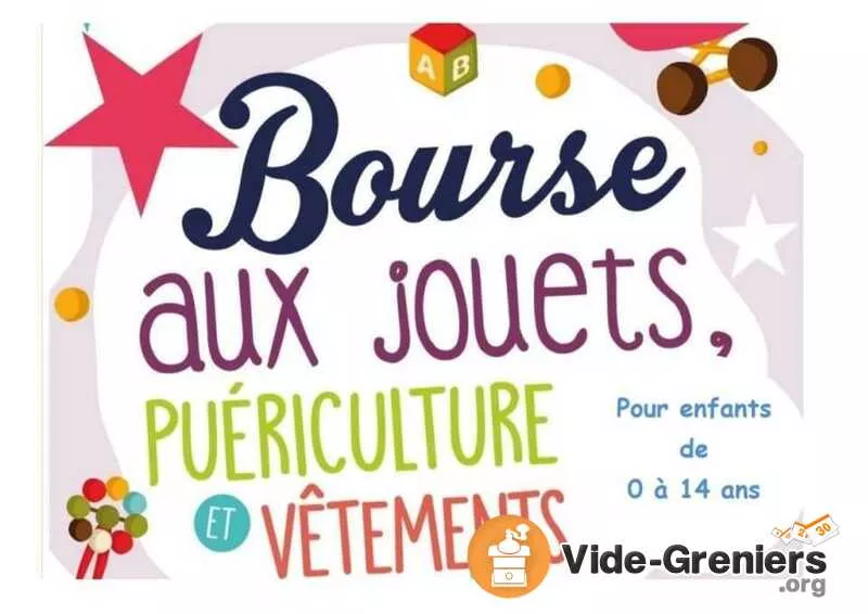 3Ème Bourse Aux Vêtements d'Enfants, Jouets et Livres