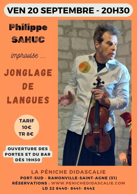 Jonglage de Langues-Philippe Sahuc Saüc