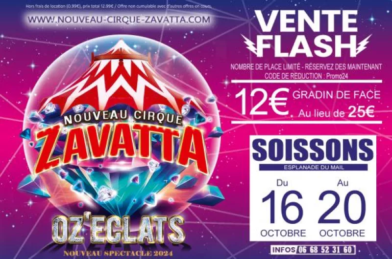 Nouveau Cirque Zavatta à Soissons