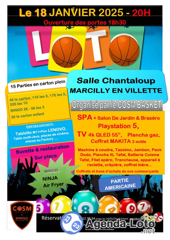 Loto du Cosm Basket