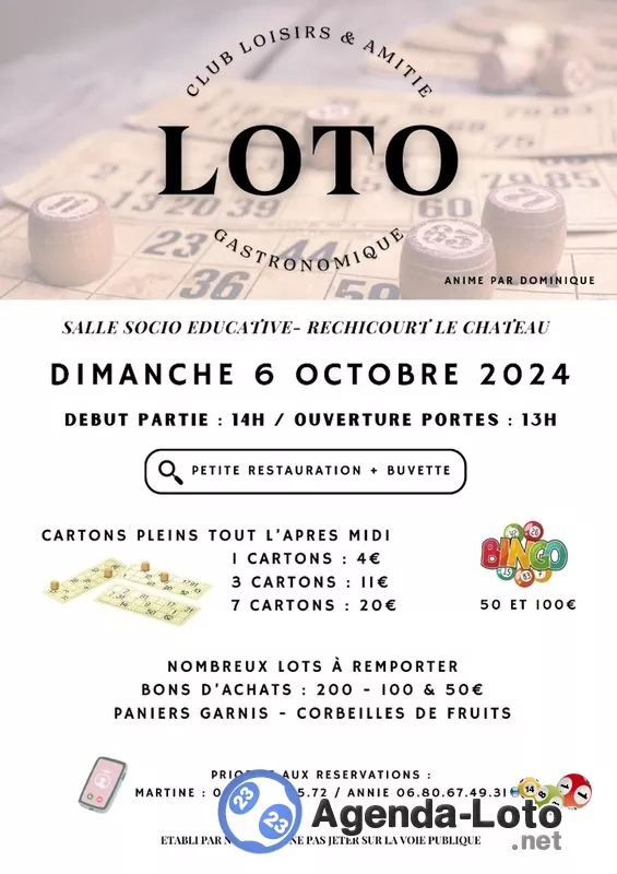 Loto Gastronomique