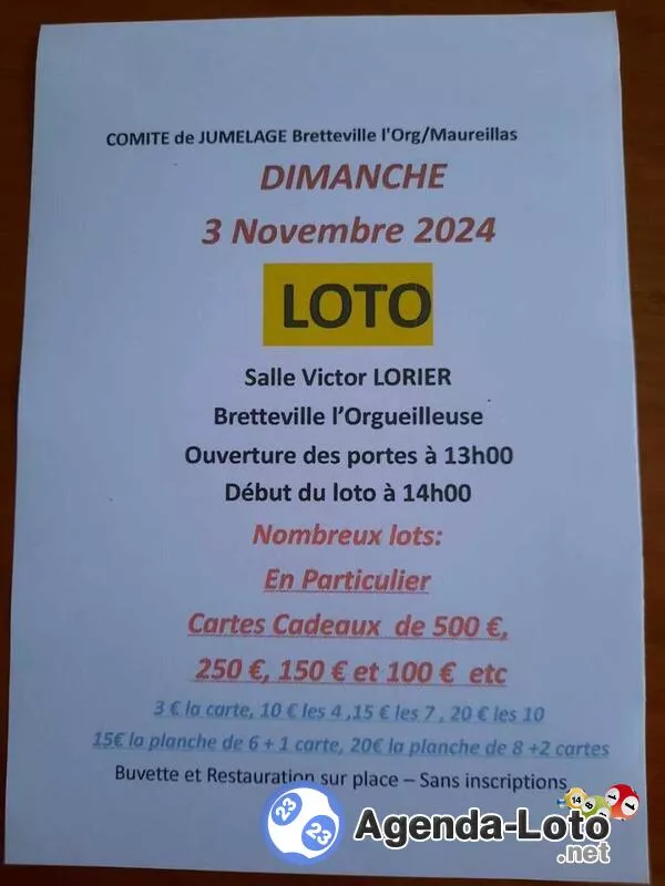 Loto du Jumelage