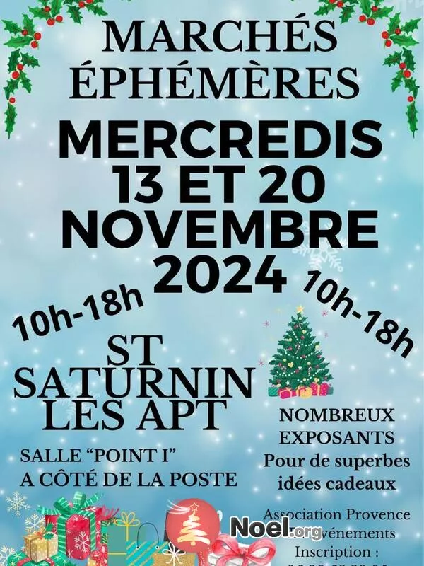 Marchés Éphémères Noel