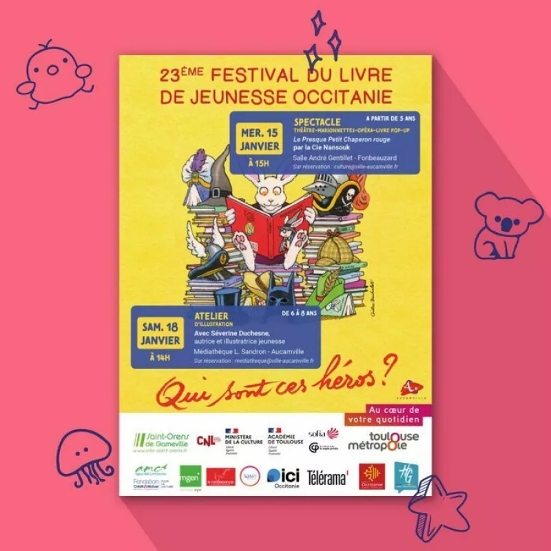 Culture-Exposition dans le Cadre du Festival Livre Jeunesse