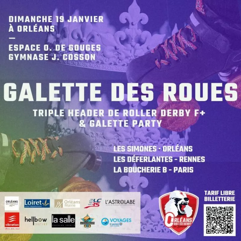 Galette des Roues-Matchs de Roller Derby