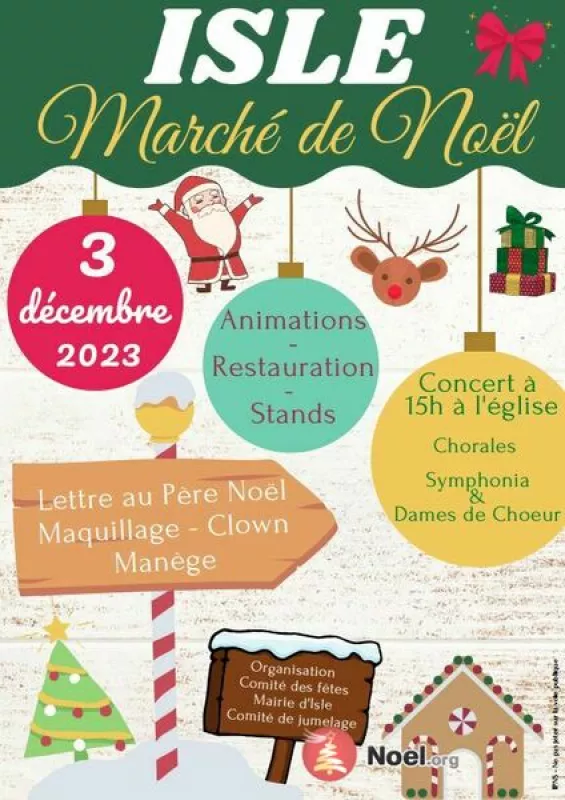 Marché de Noël d'Isle