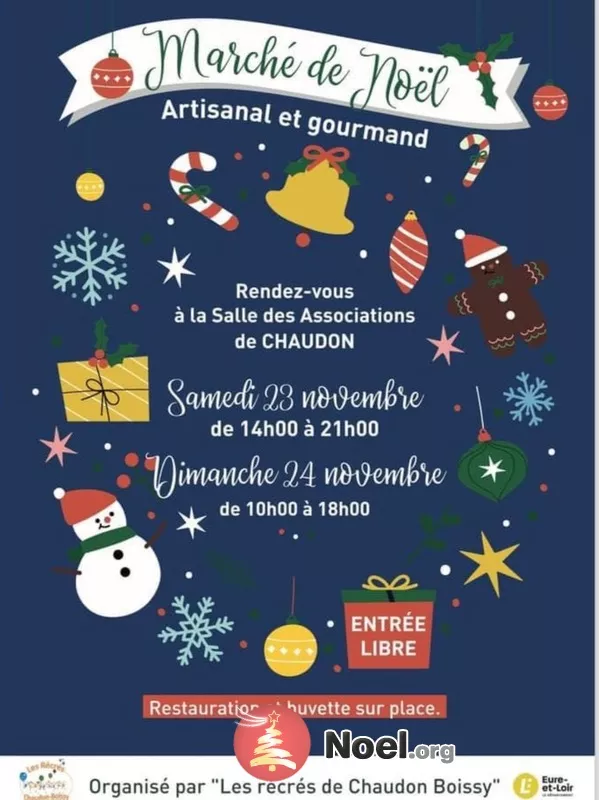 Marché de Noël des Récrés Chaudon Boissy