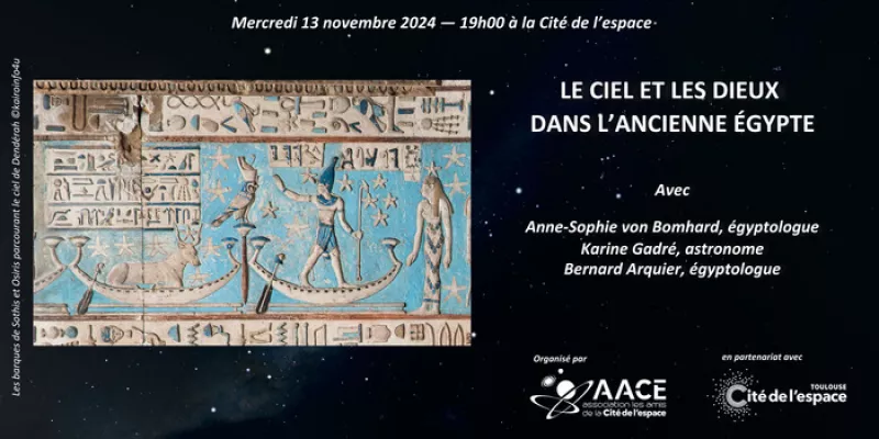 Conférence-«le Ciel et les Dieux dans l'Ancienne Égypte»