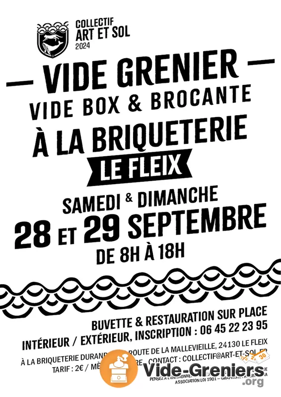 Vide Grenier-Vide Box-Brocante à la Briqueterie