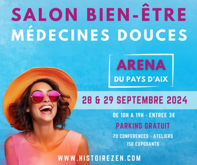 Salon Bien-Être et Médecines Douces à l'Aréna d'Aix-2Ème Édition