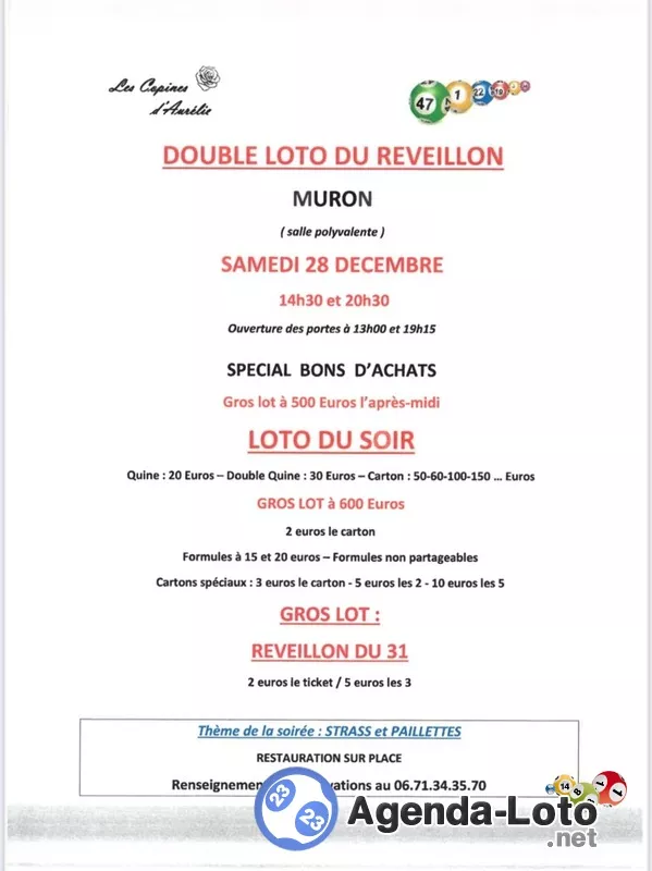 Double Loto du Réveillon