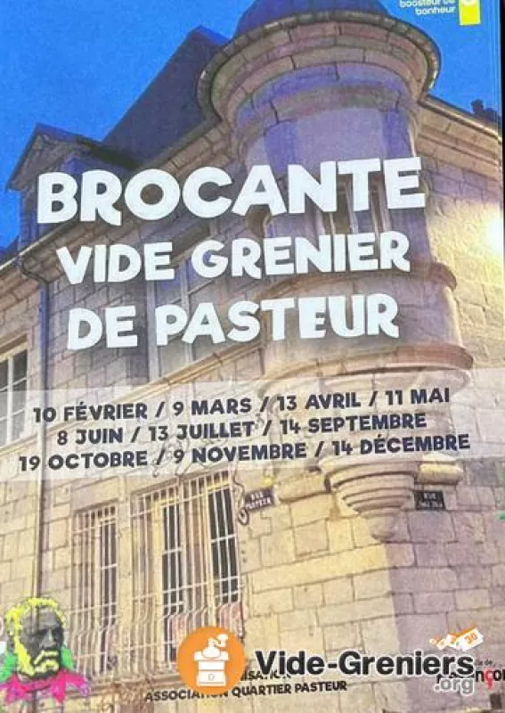 Brocante Mensuelle du Centre-Ville-Quartier Pasteur