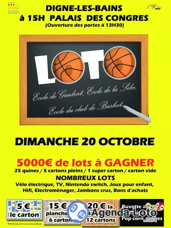 Loto des Ecoles et du Basket