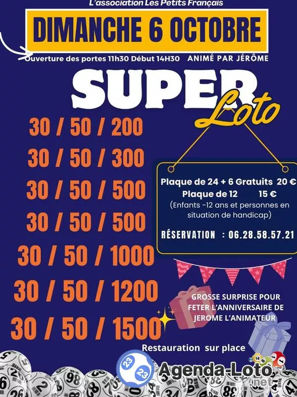 Mega Loto-Surprise Anniversaire