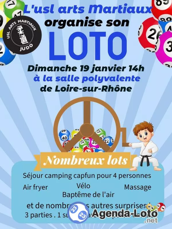 Loto Usl Arts Martiaux