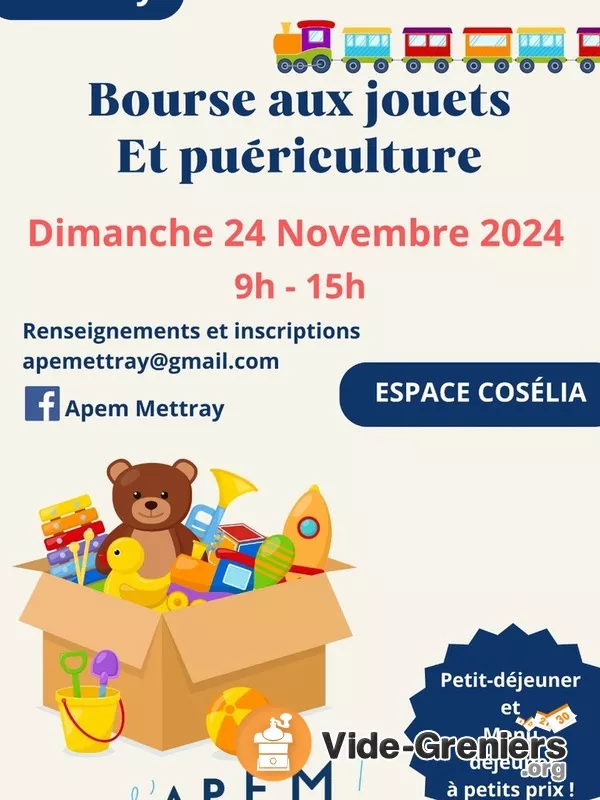 Bourse Aux Jouets et Puériculture Mettray