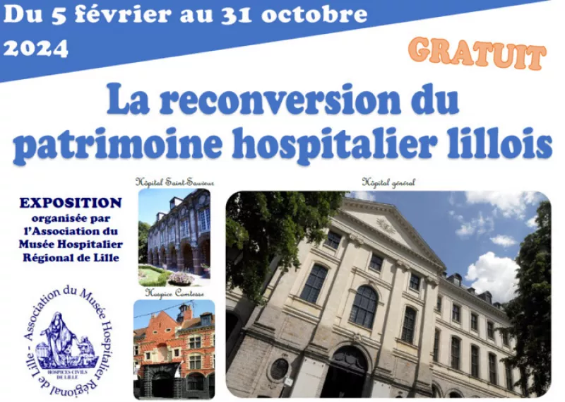 Exposition «la Reconversion du Patrimoine Hospitalier Lillois»