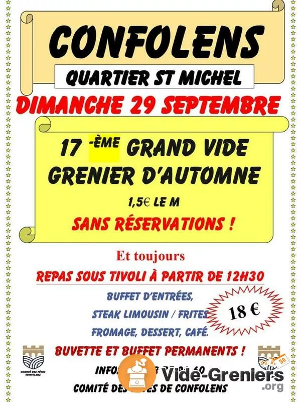 17Eme Vide Grenier d'Automne