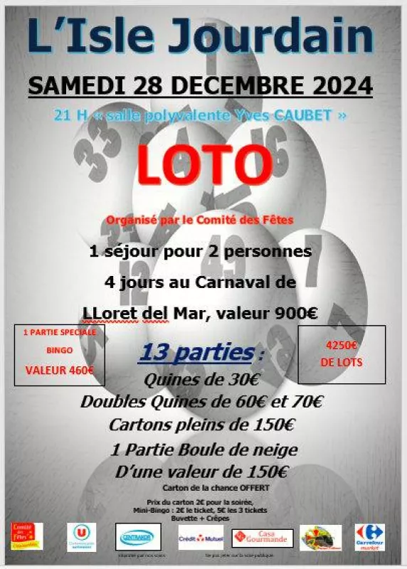 Loto du Comite des Fêtes