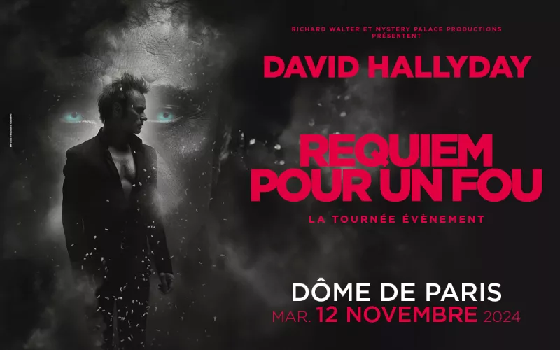 David Hallyday-Requiem pour un Fou-la Tournée Cent pour Cent Hallyday