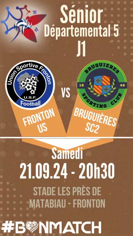 Fronton Vs Bruguières