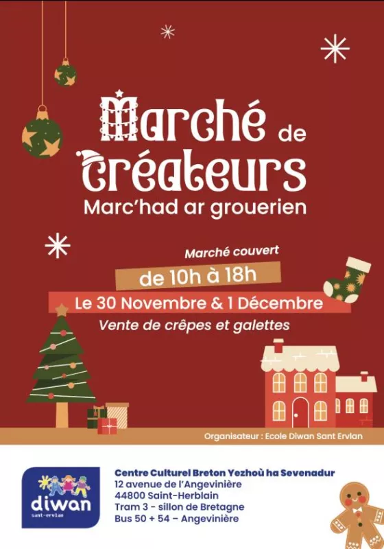 Marché de Noël/Créateurs Locaux