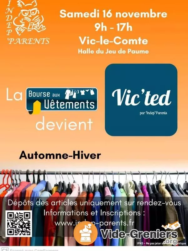 Bourse Aux Vêtements-Vic'Ted