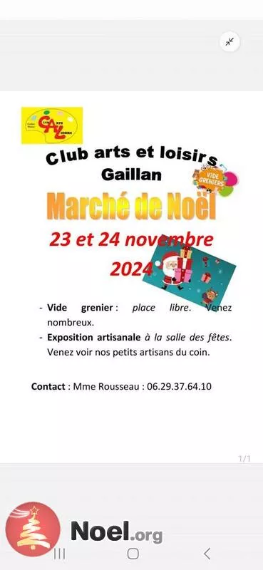 Marche de Noel et Son Vide Grenier