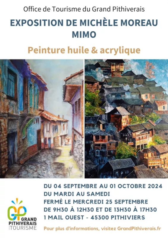 Exposition de Peintures de Michèle Moreau