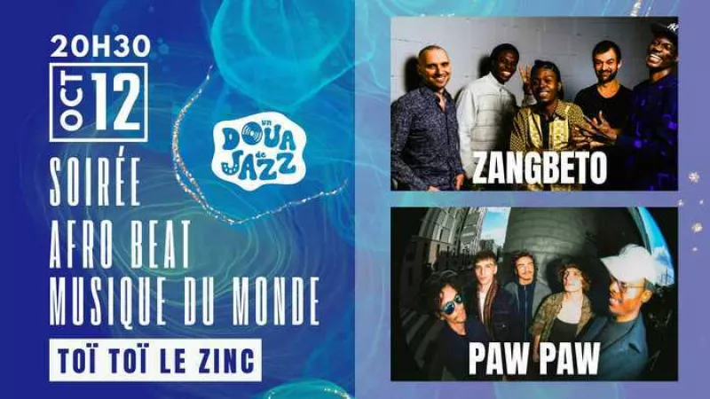 Soirée Afrobeat et Musique du Monde par un Doua de Jazz