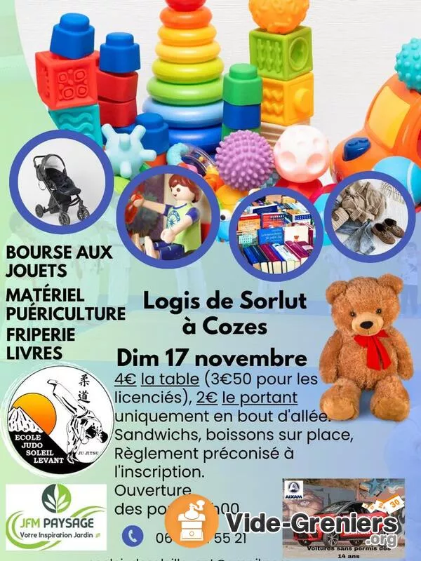 Bourse Aux Jouets, Friperie, Livres,Puériculture