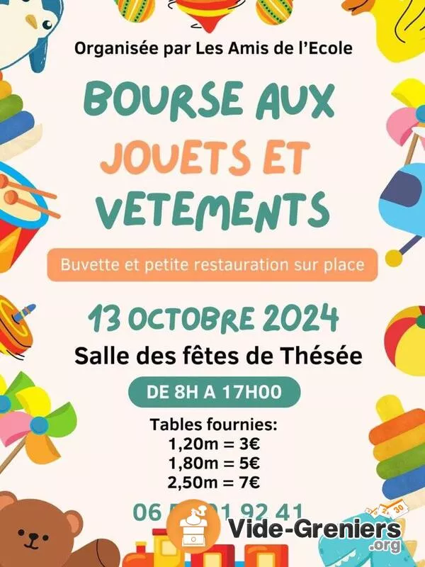 Bourse Aux Jouets et Vêtements Enfants