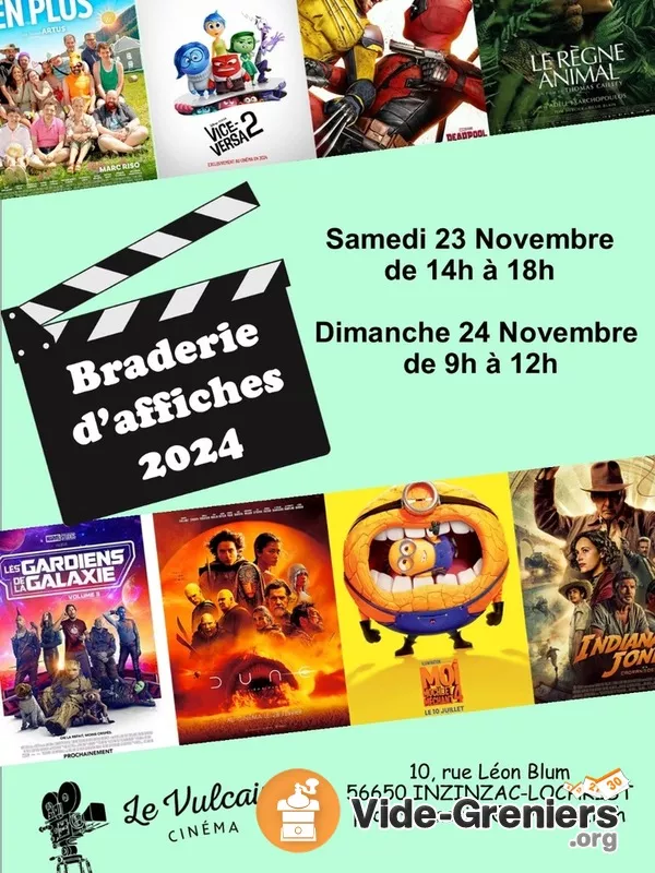 Vente D’affiches de Cinéma