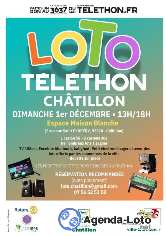 Grand Loto Telethon Chatillon