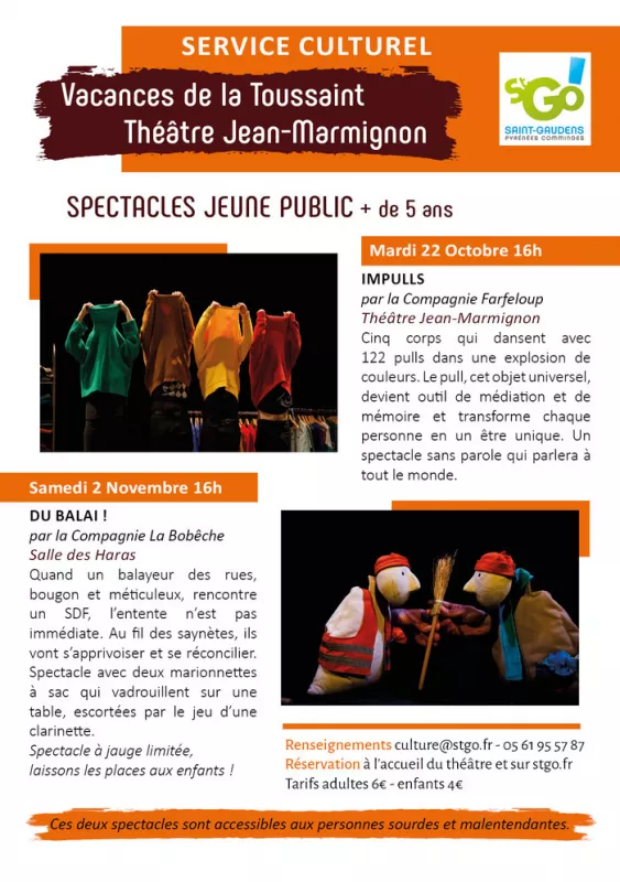 Spectacle Jeune Public + de 5 Ans