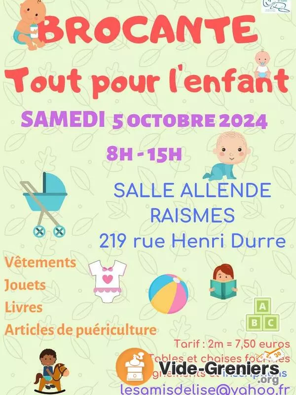 Brocante Tout pour l'Enfant