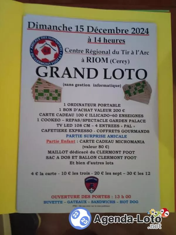 Grand Loto Amicale des Supporters