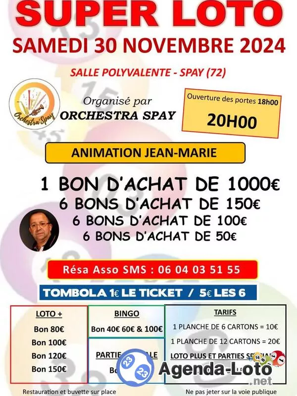 Super Loto Anime par Jean Marie