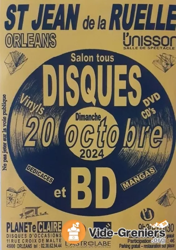 Foire Aux Disques et Bandes Déssinées